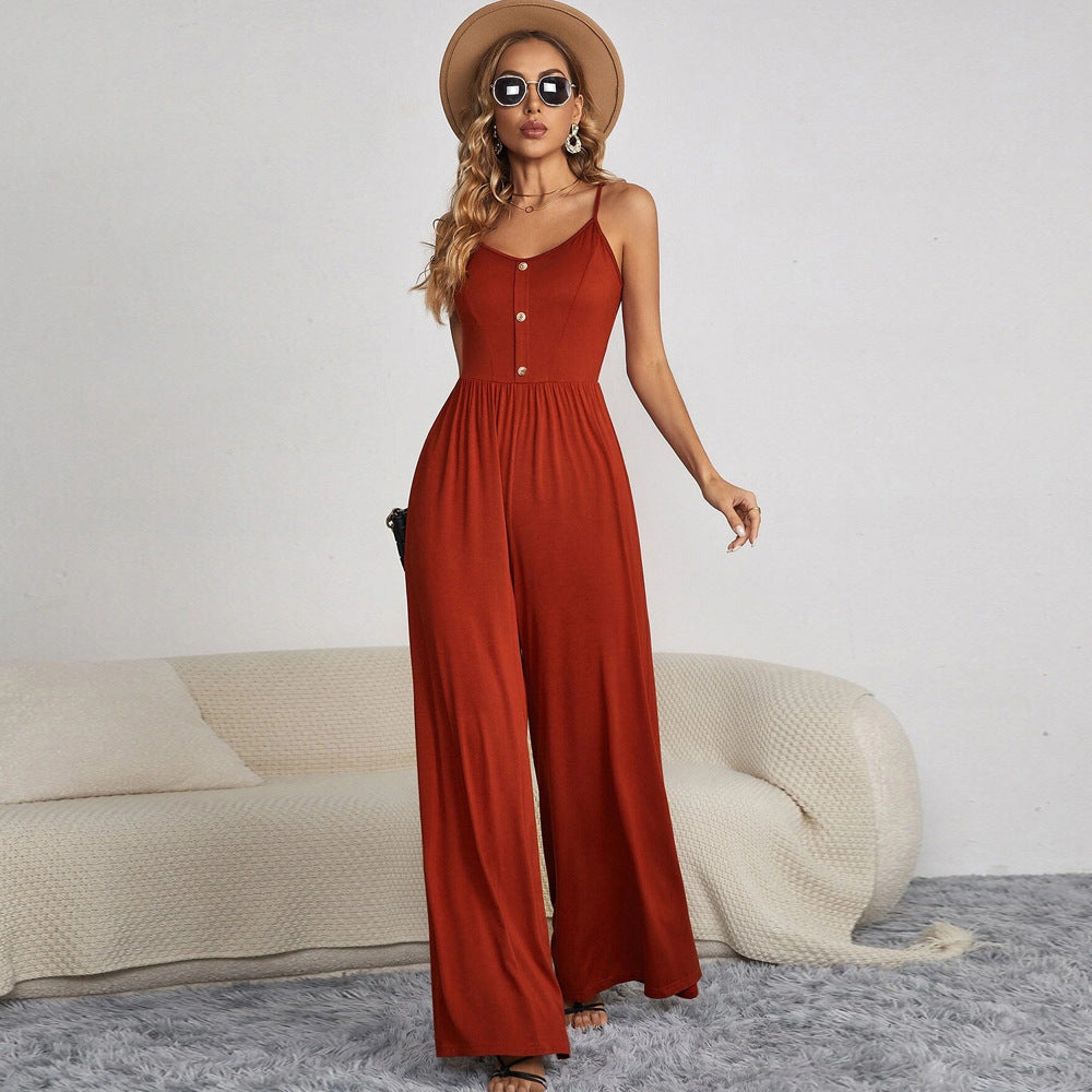 DriDa Jumpsuit met brede benen
