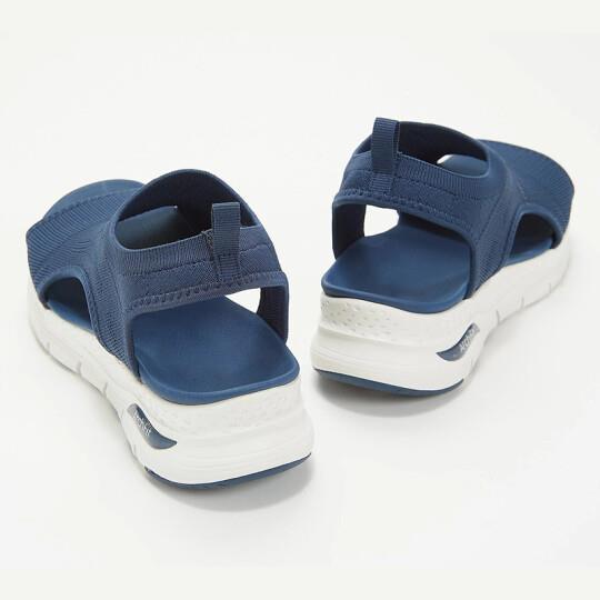 Blauwe Orthopedische Instapsandalen -