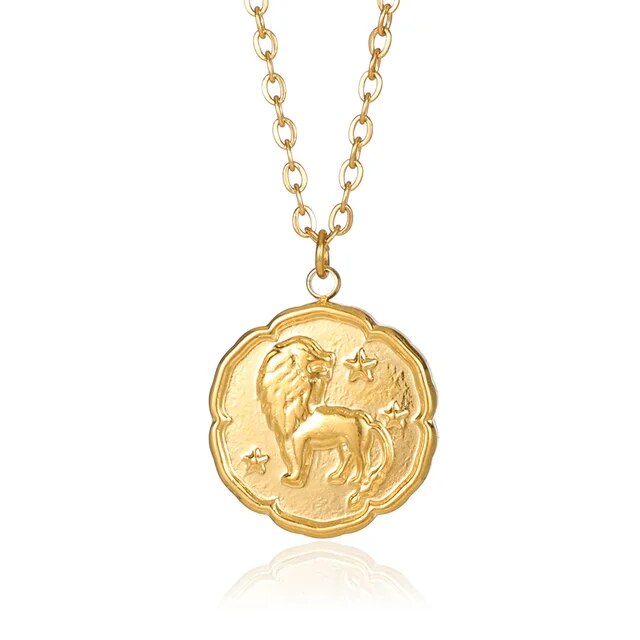 NOBA - Zodiac Sign Necklace - Gold