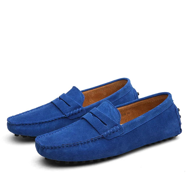 DriDa suède Marina-loafers