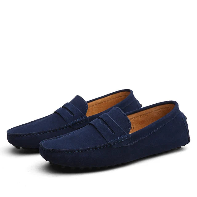 DriDa suède Marina-loafers