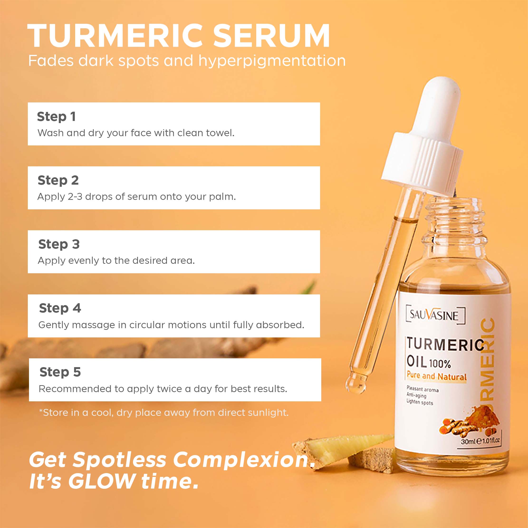 Turmeric Serum for Dark Spots DriDa