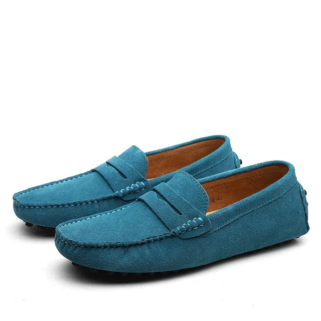 DriDa suède Marina-loafers