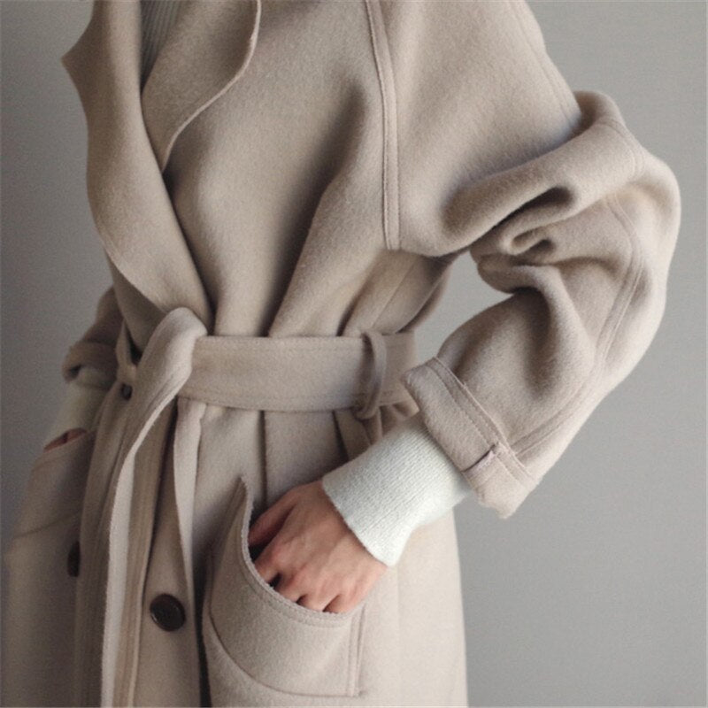 Amelia  Elegante wollen coat