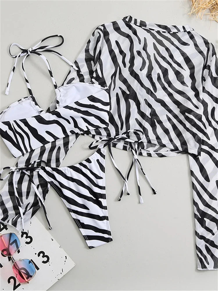 Zebra Print Bikini Set - DriDa