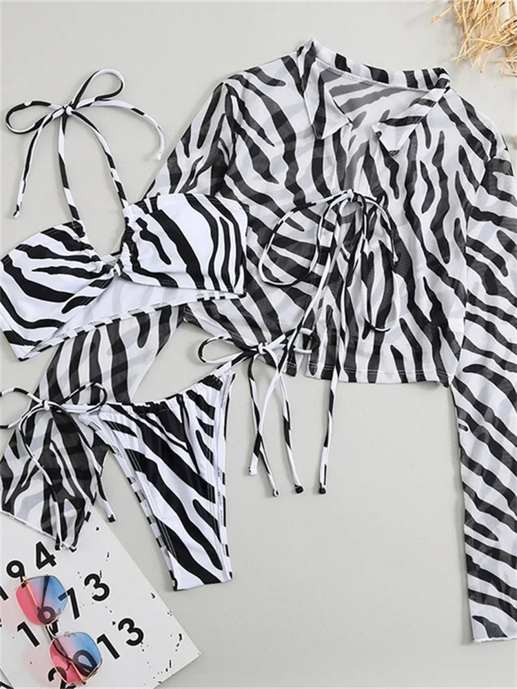 Zebra Print Bikini Set - DriDa