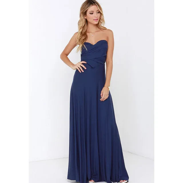 Grijze Boho Maxi Jurk - DriDa