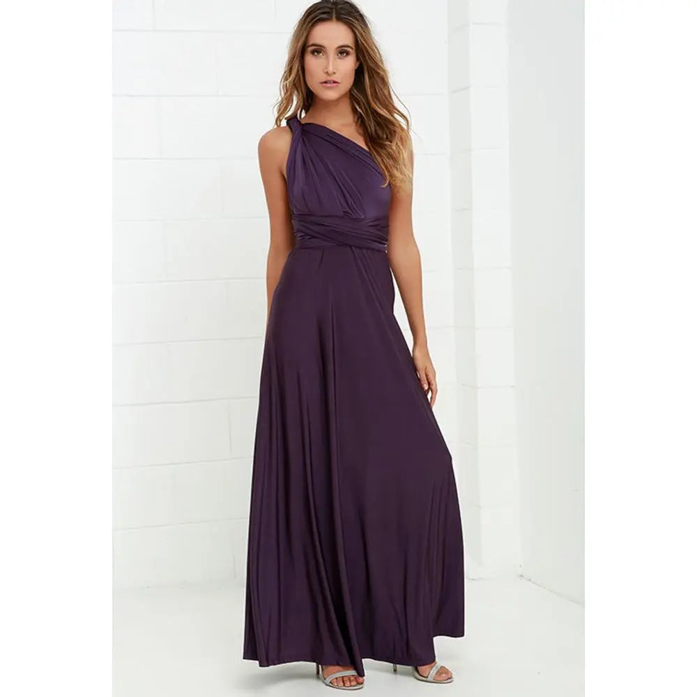 Grijze Boho Maxi Jurk - DriDa