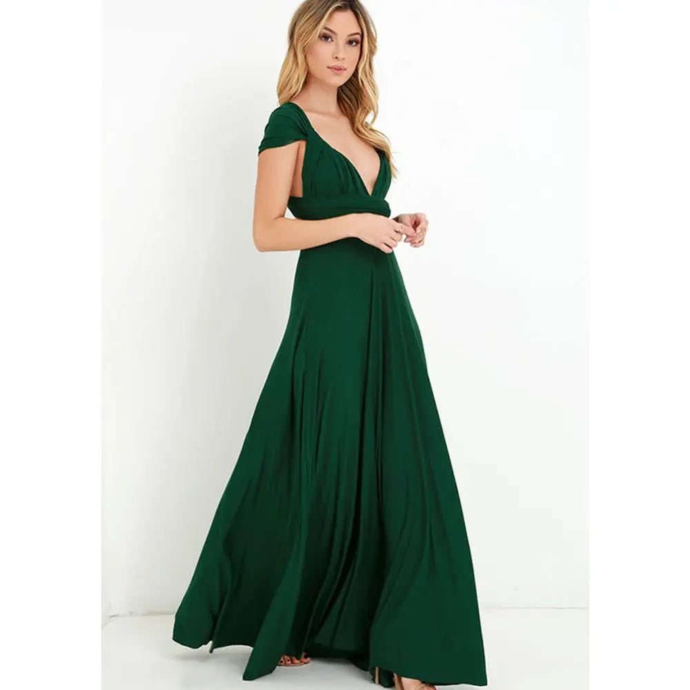 Grijze Boho Maxi Jurk - DriDa