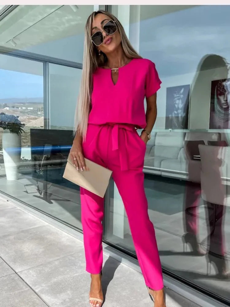 Cecilia Elegante zomer jumpsuit