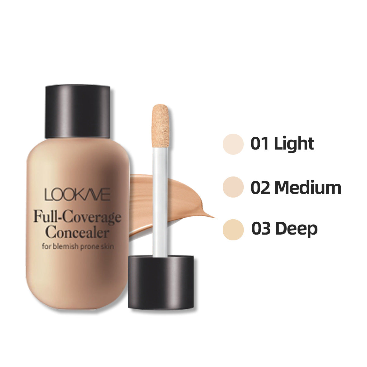 Damesmode eenvoudige concealer Lichtgewicht concealer