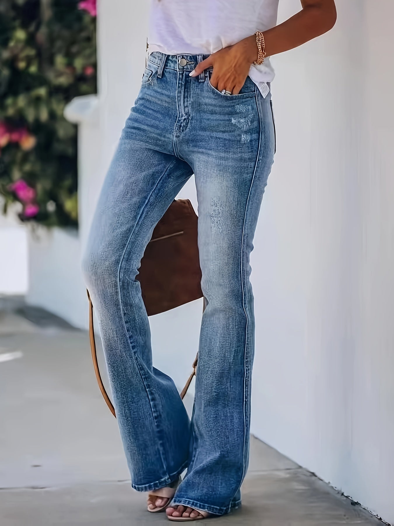 Hoge stretch Jeans