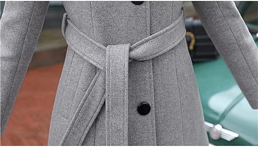 DriDa- Einreihiger Trenchcoat mit Taschen