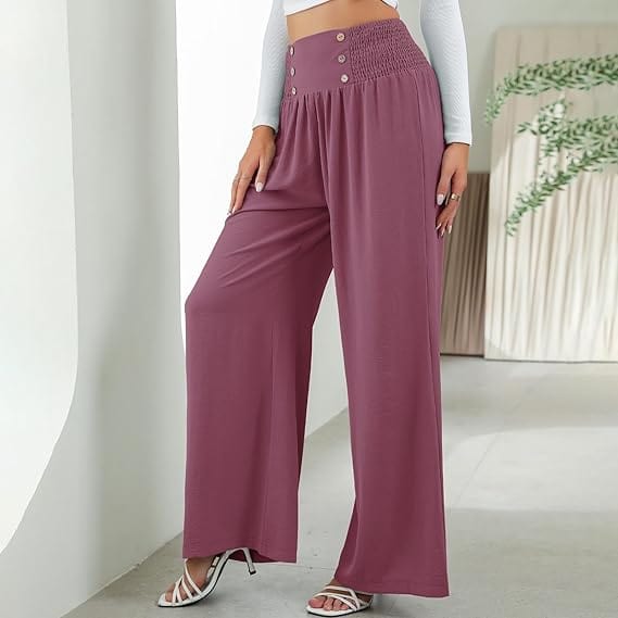 DriDa - Hose mit hoher Taille und weitem Bein