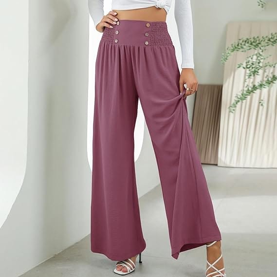 DriDa - Hose mit hoher Taille und weitem Bein