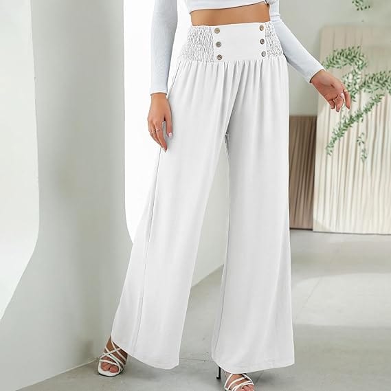 DriDa - Hose mit hoher Taille und weitem Bein