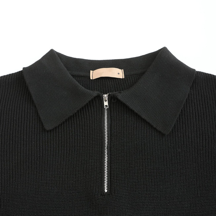 Cesare Half Zip Sweater