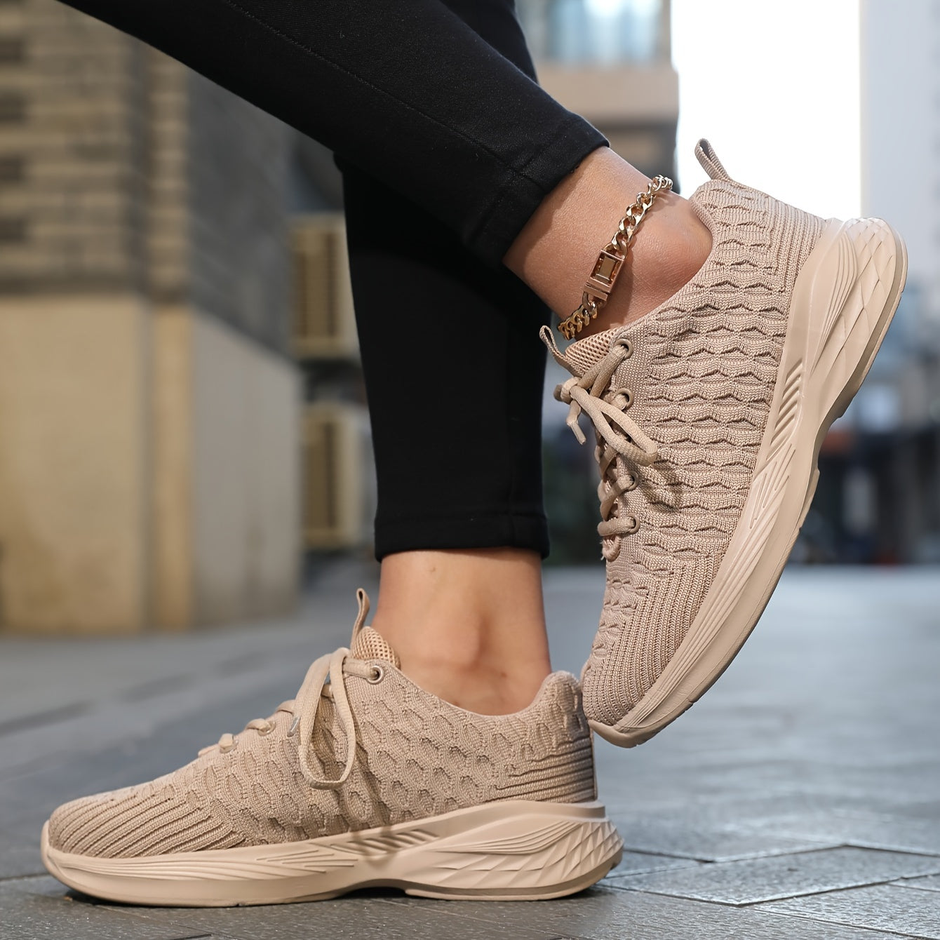 Khaki Orthopedische Sneakers DriDa