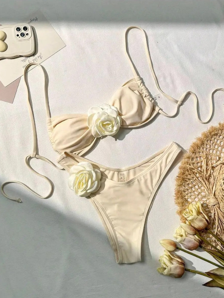 Rose Bikini Set