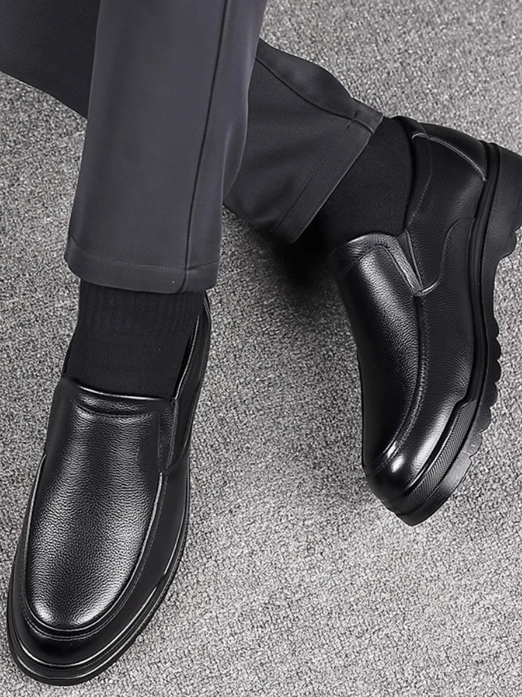 Leather Business Loafers