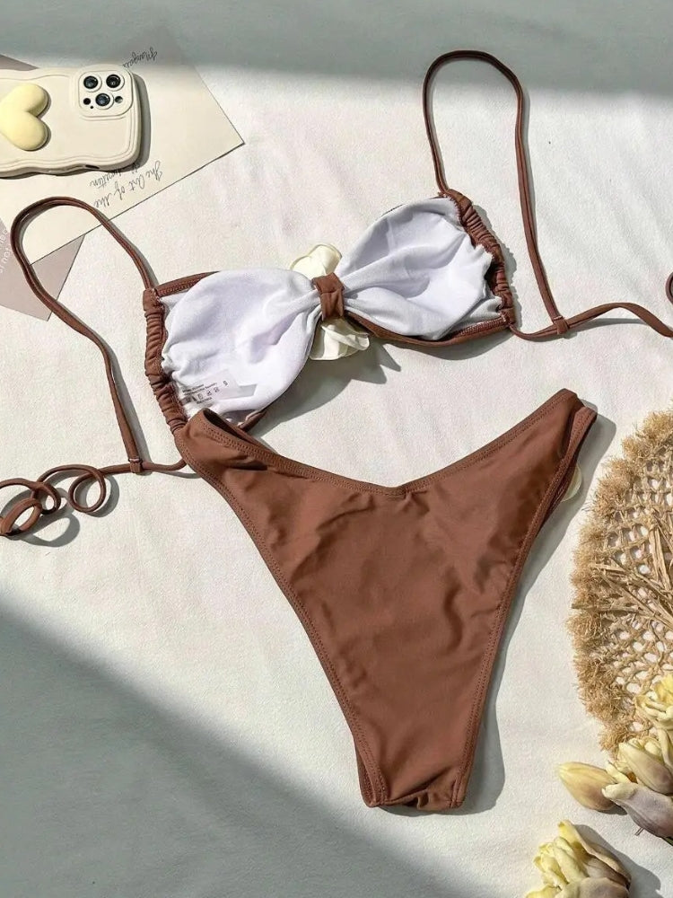 Rose Bikini Set