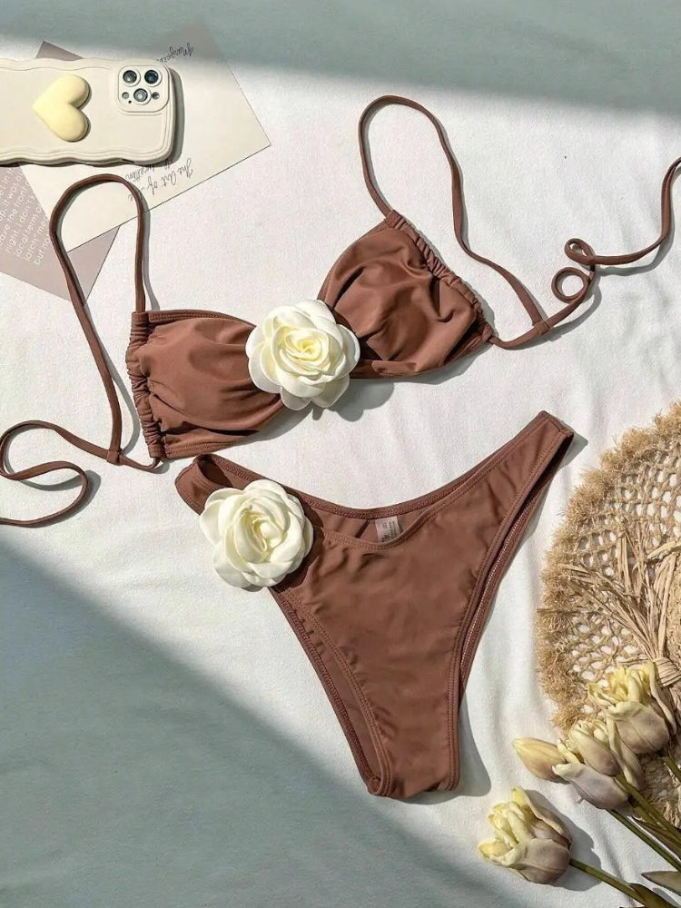 Rose Bikini Set