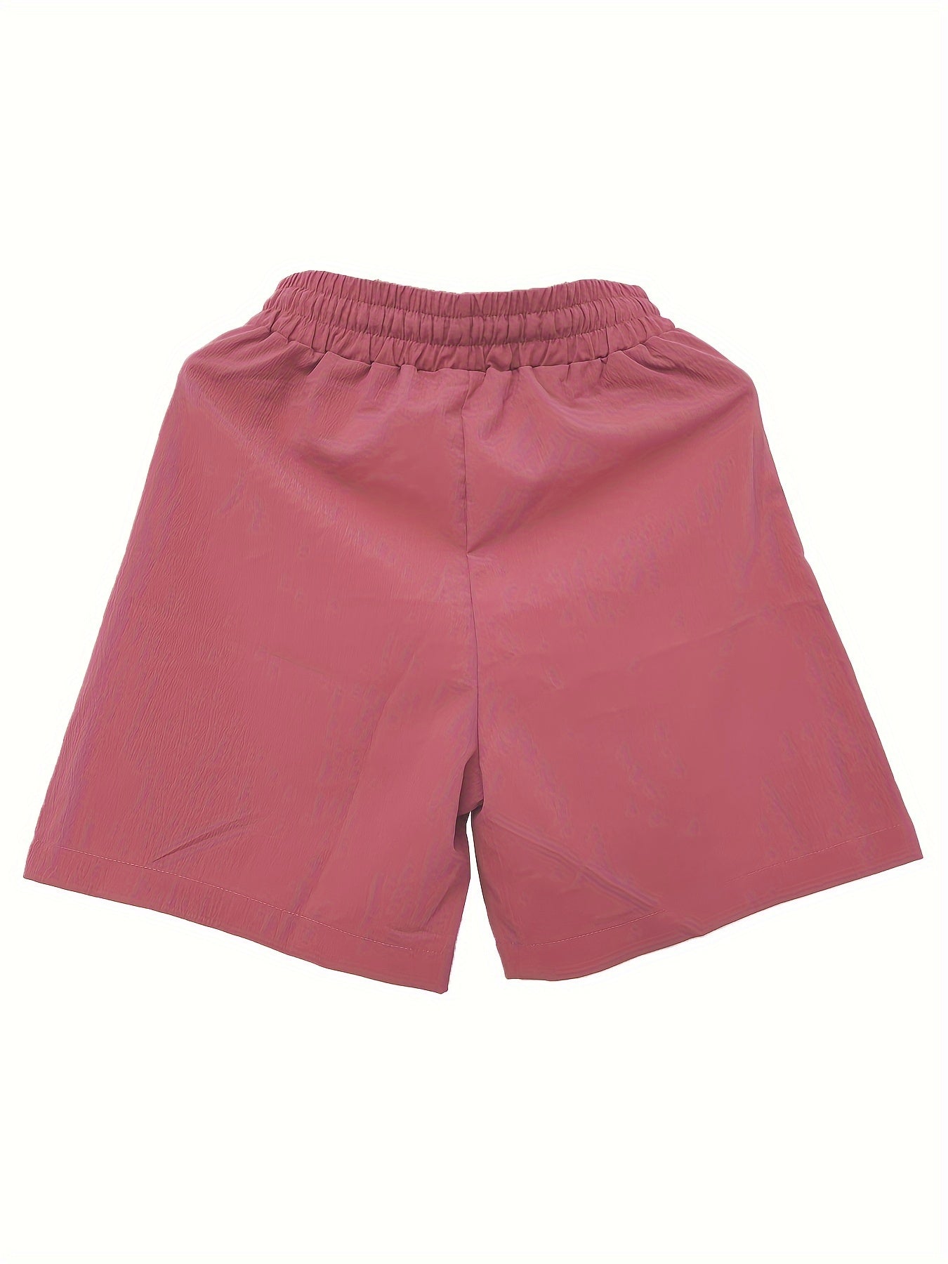 Bruine Trekkoord Shorts