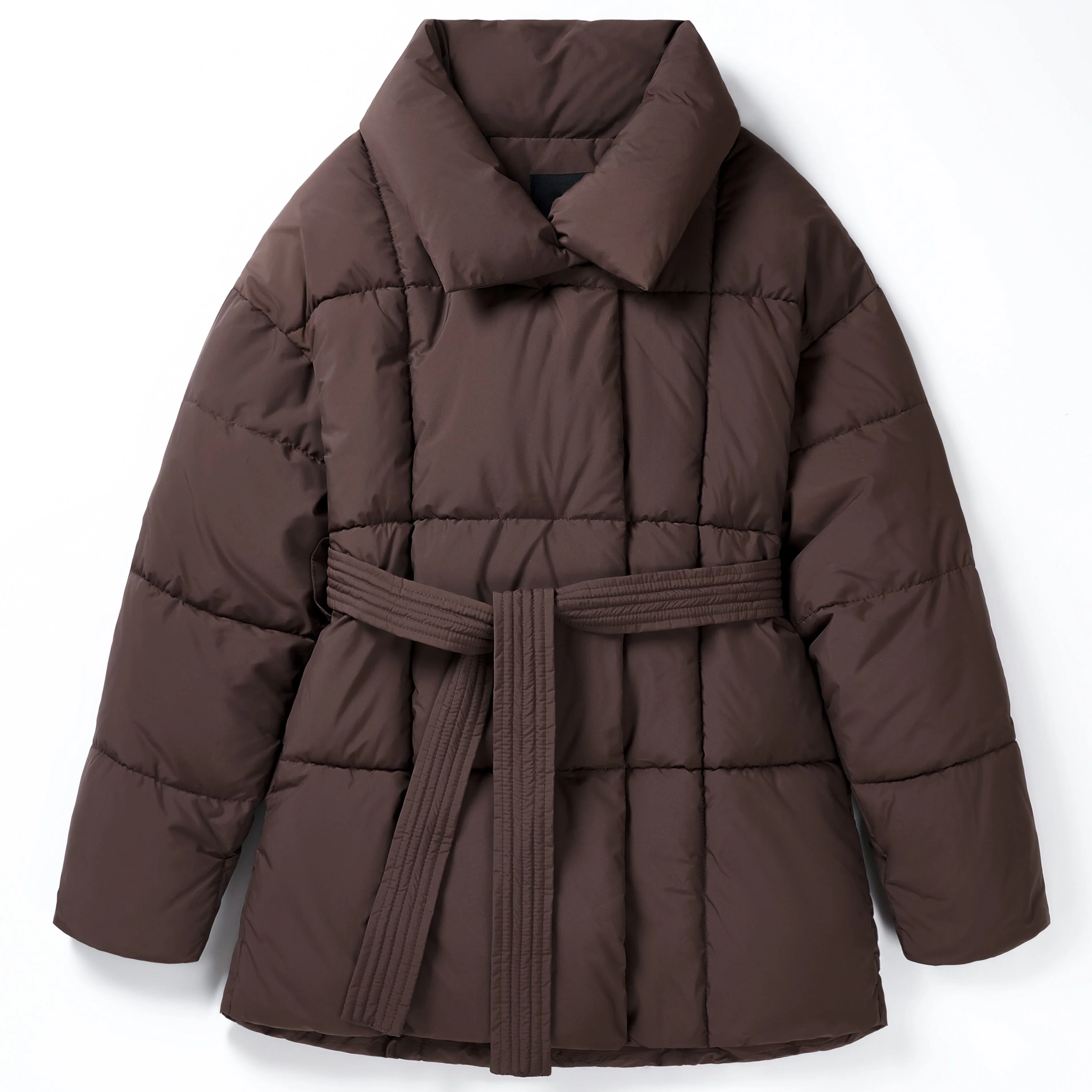 BellaVile Mid Lange Puffer Jas