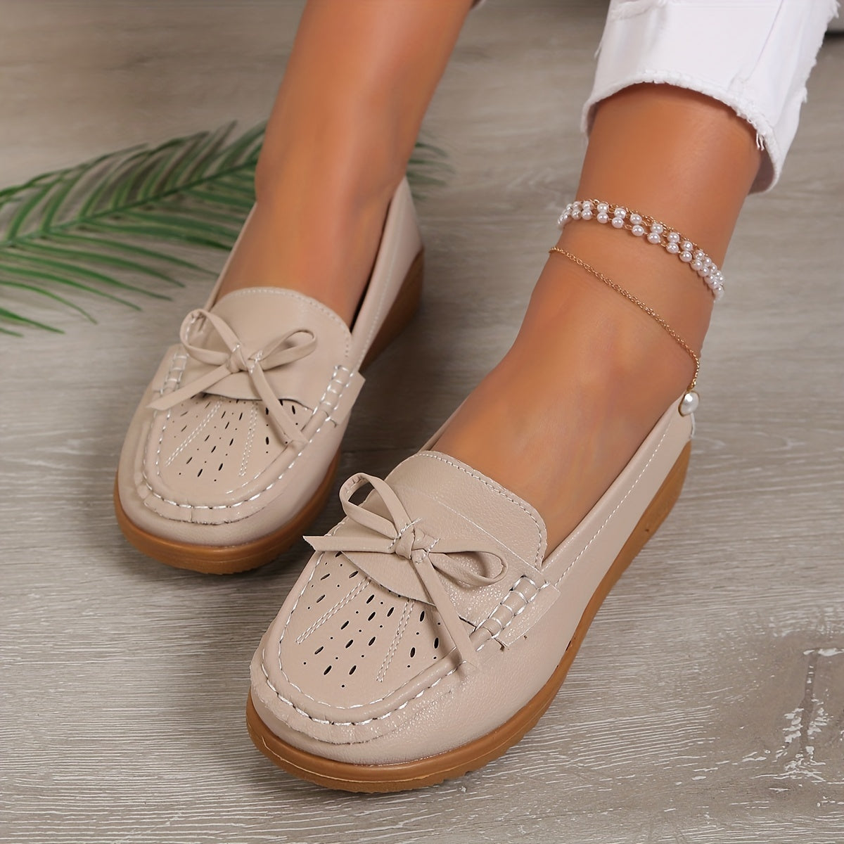 Loafers met Strik Mila