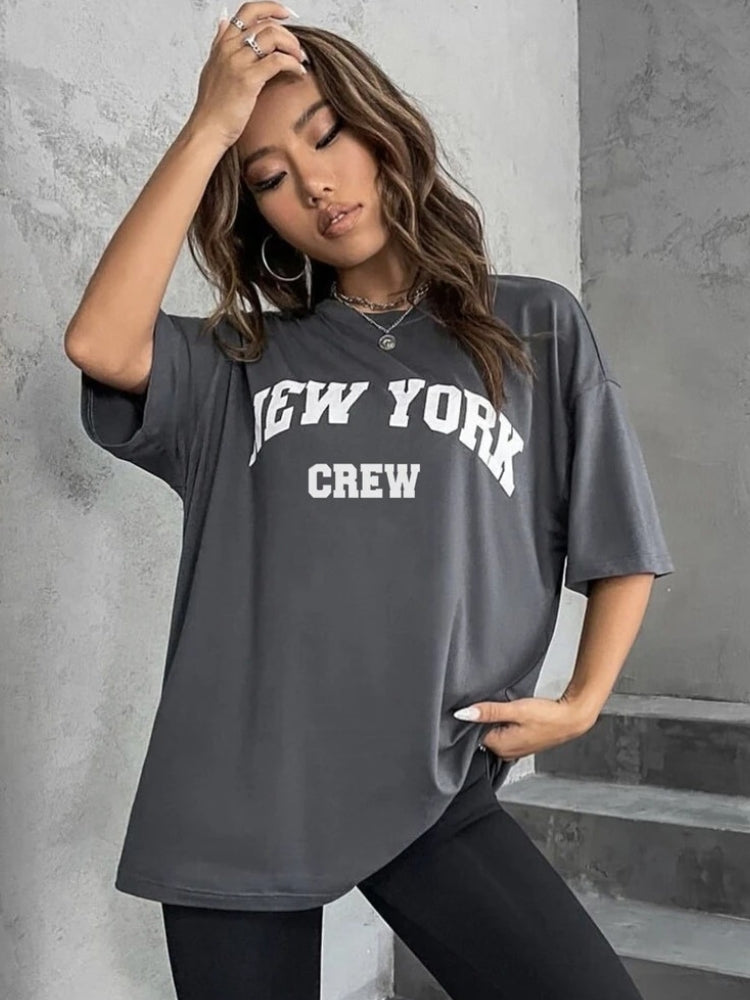 DriDa Oversized T-shirt met ronde hals