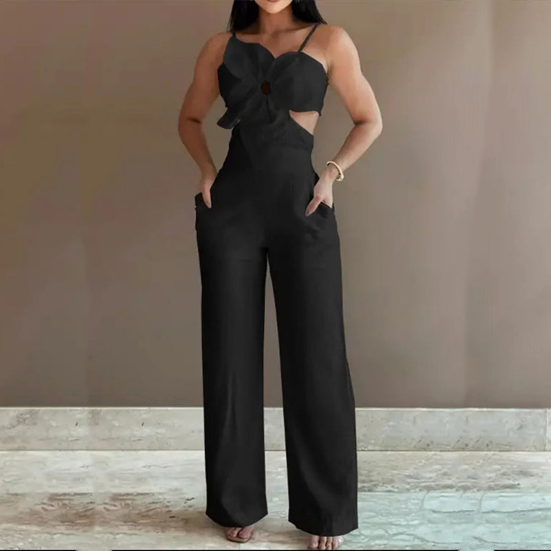 DriDa Moderne Wijde Pijp Jumpsuit