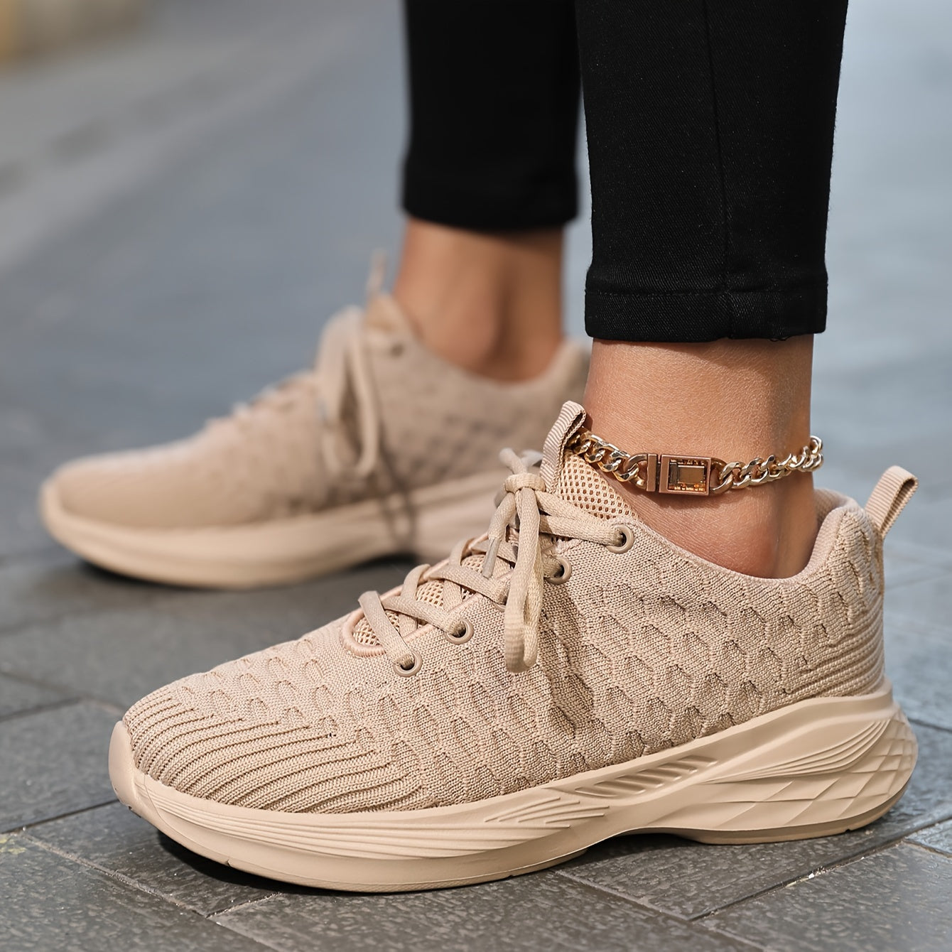 Khaki Orthopedische Sneakers DriDa