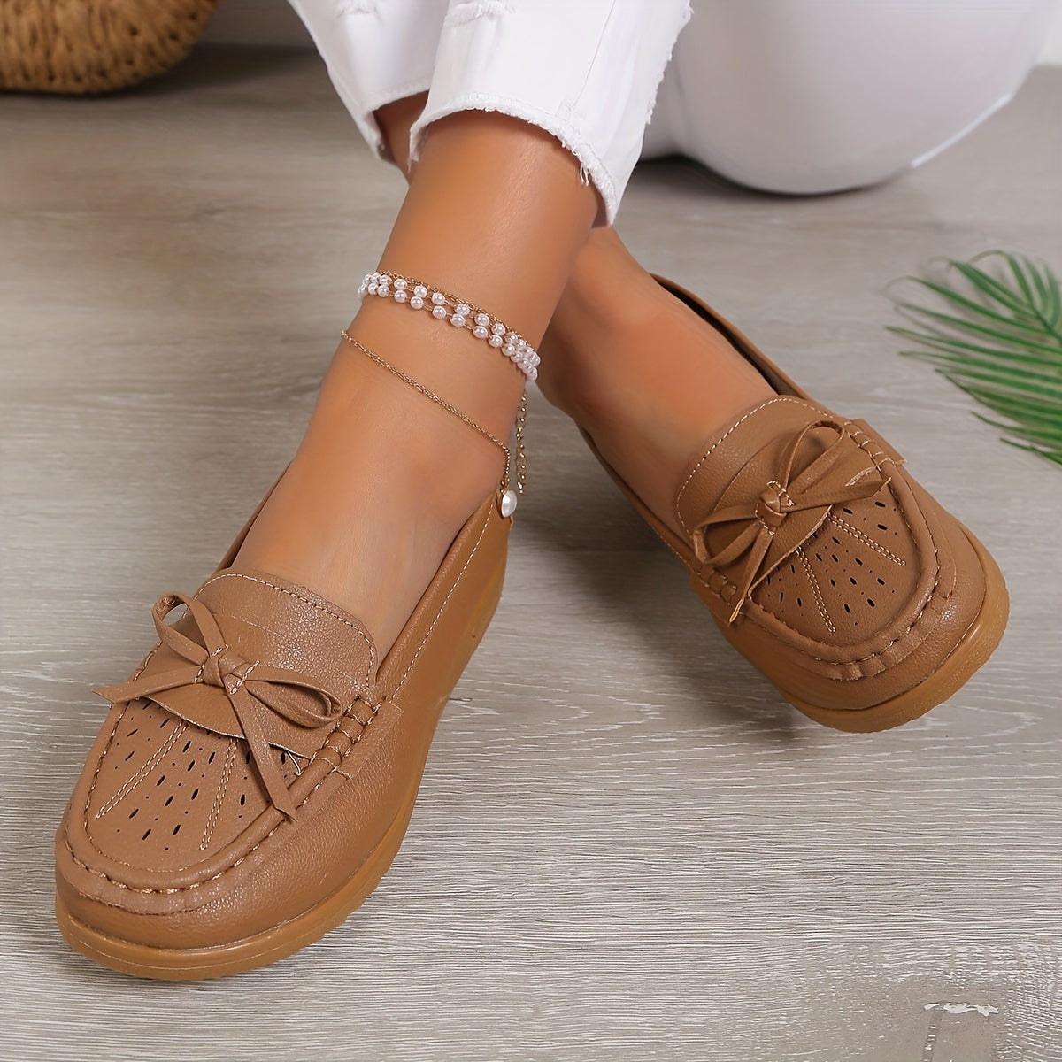 Loafers met Strik Mila