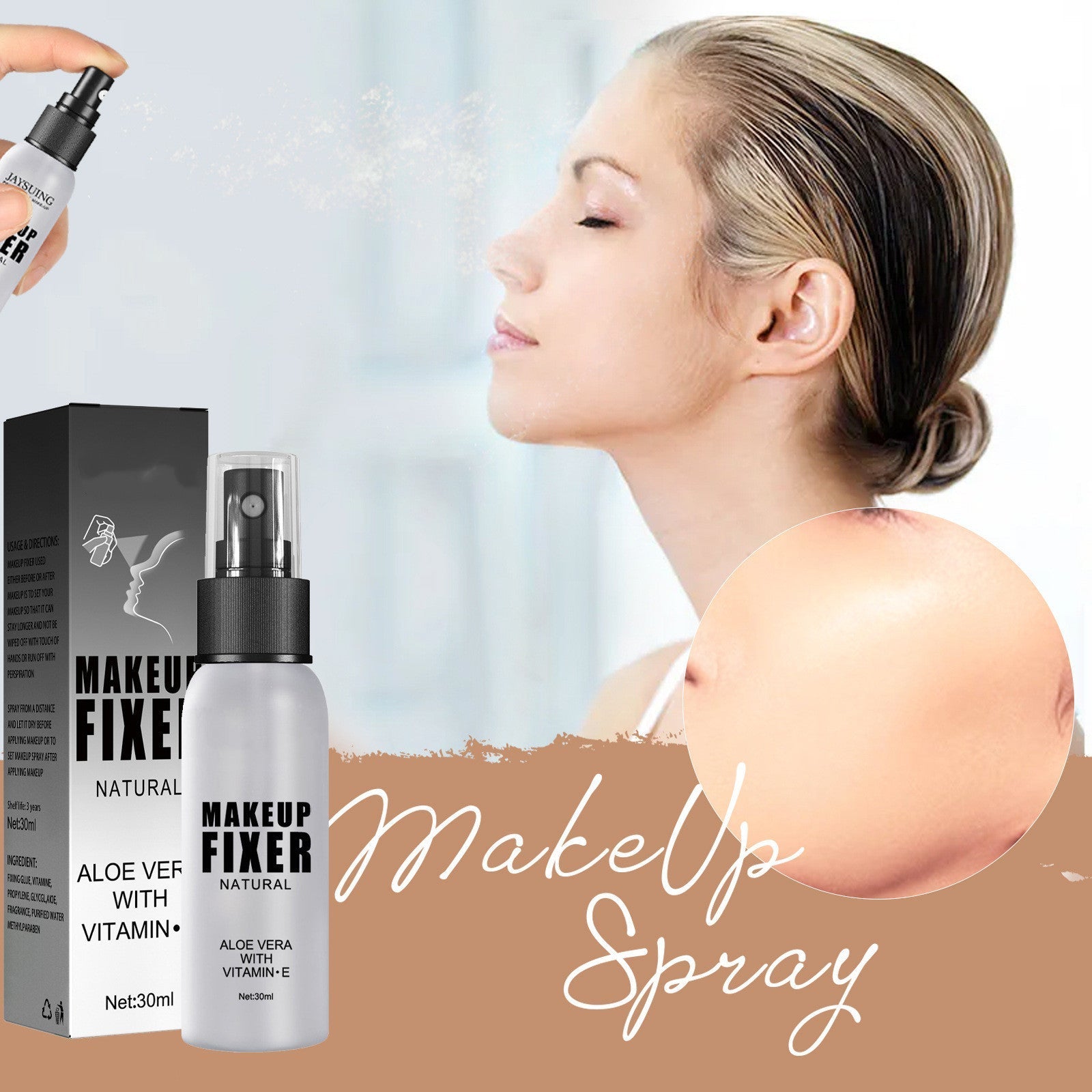 Mist Lasting Makeup Natural Mist Face Refreshing