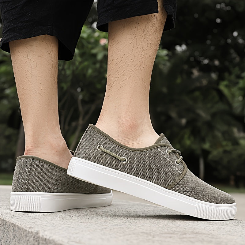 Grijze Orthopedische Canvas Sneakers