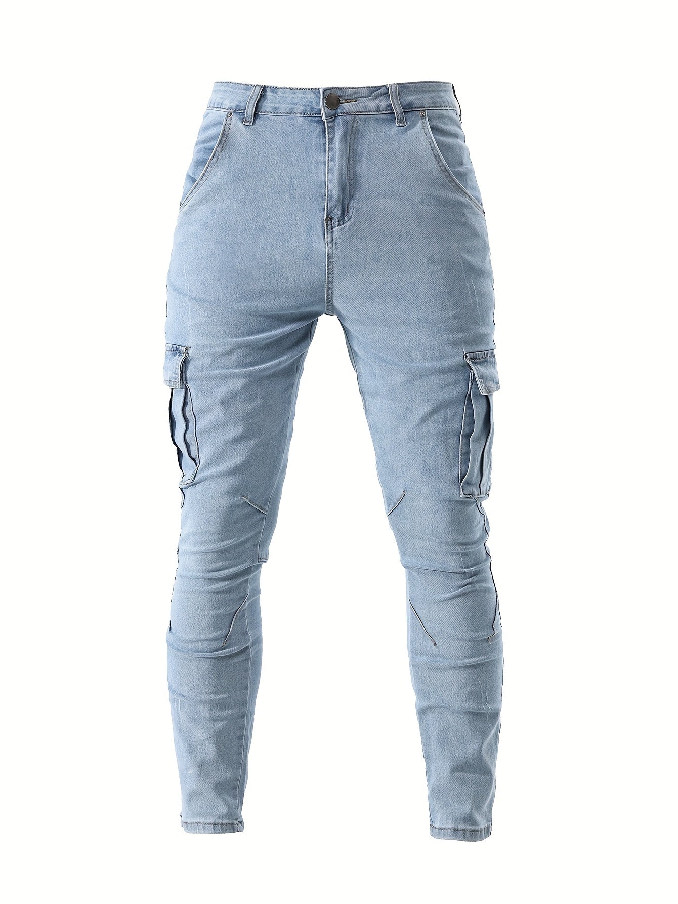 Lichtblauwe Skinny Jeans - DriDa