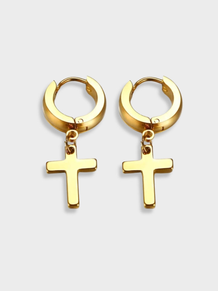 Cross Earring