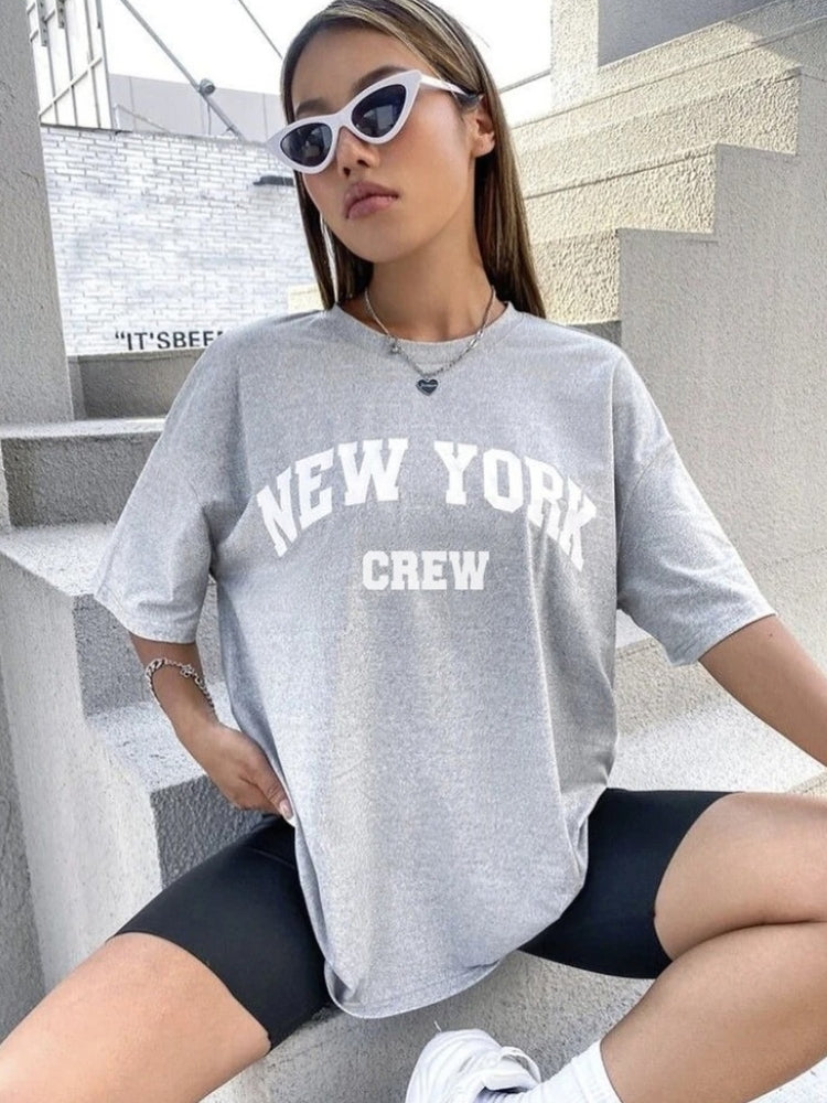 DriDa Oversized T-shirt met ronde hals