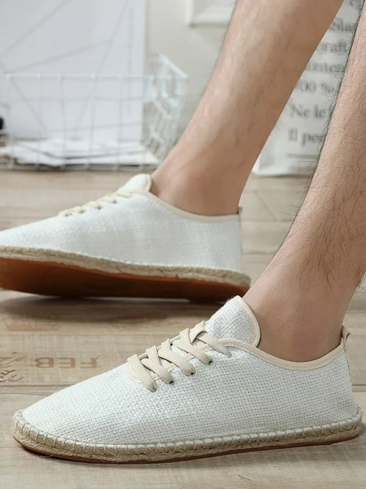 Old Money Linen Sneakers