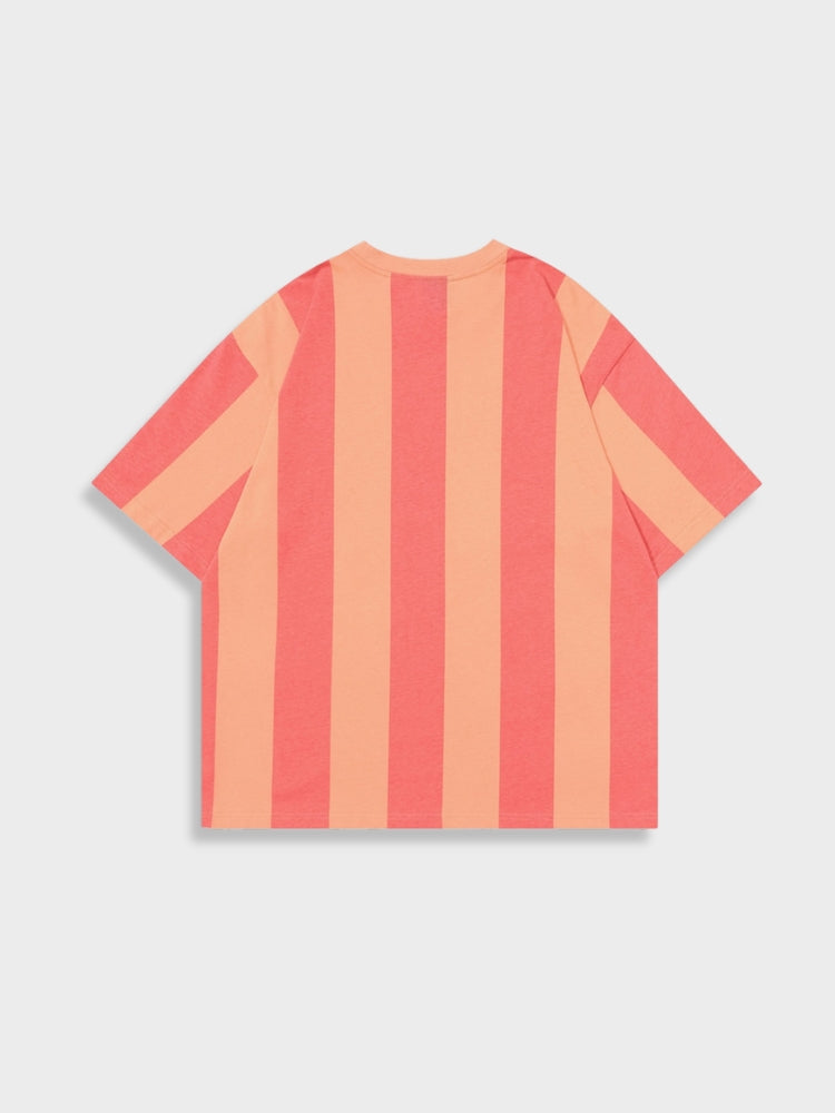 Veggors Striped Vintage Football Tee DriDa