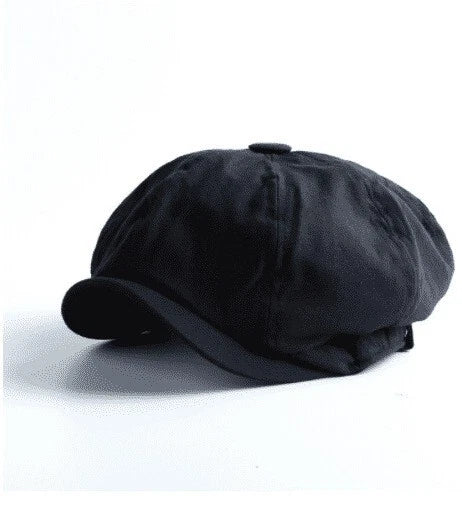 DriDa Klassieke 'Newsboy' Stijl Pet met Pop-Knop Piek