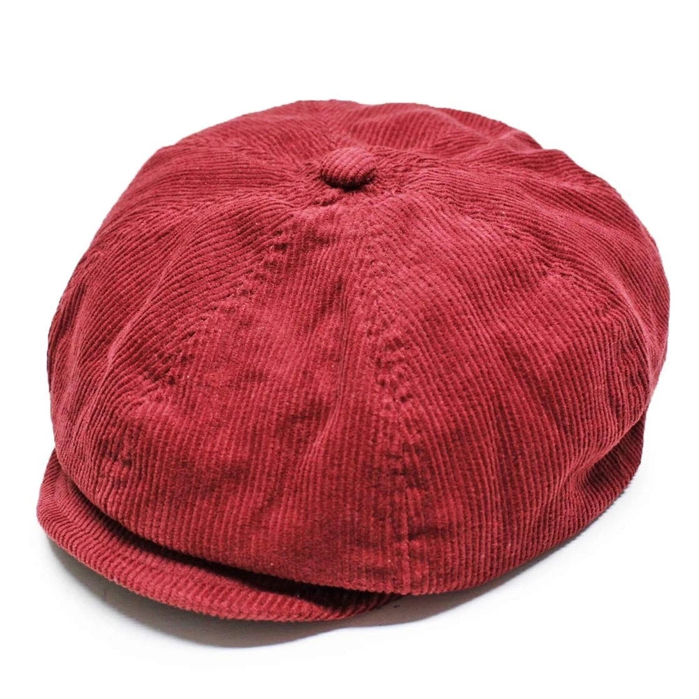 DriDa Heren Corduroy Newsboy Hat