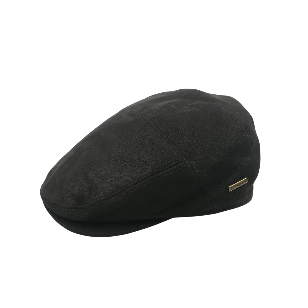 DriDa Unisex Platte Pet van Schapenleer met Katoenen Voering