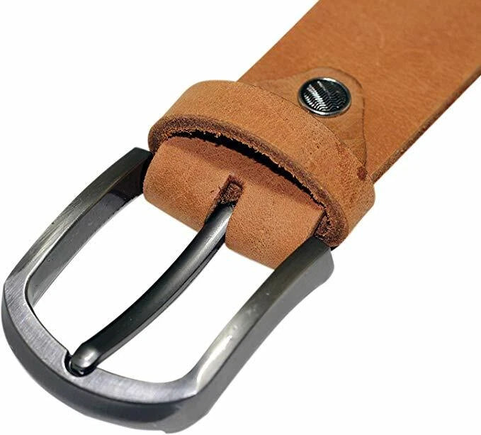 DriDa Heren Leren Riem Hunter 100% Echt Lederen Casual Riem