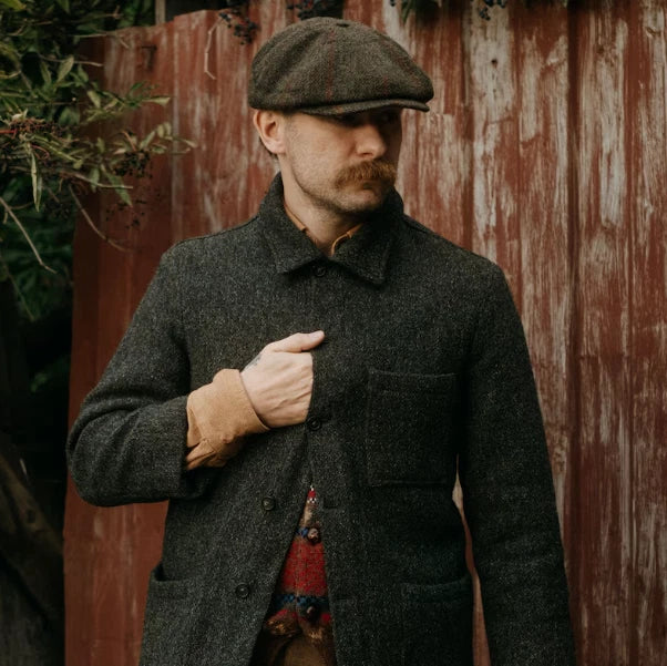 DriDa Tweed 8-Panel Newsboy Cap – Baker Boy Hat