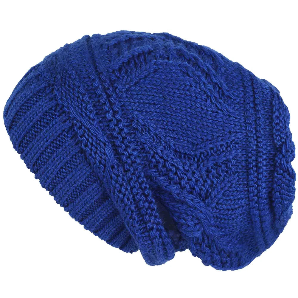 DriDa Gebreide Oversized Winter Beanie