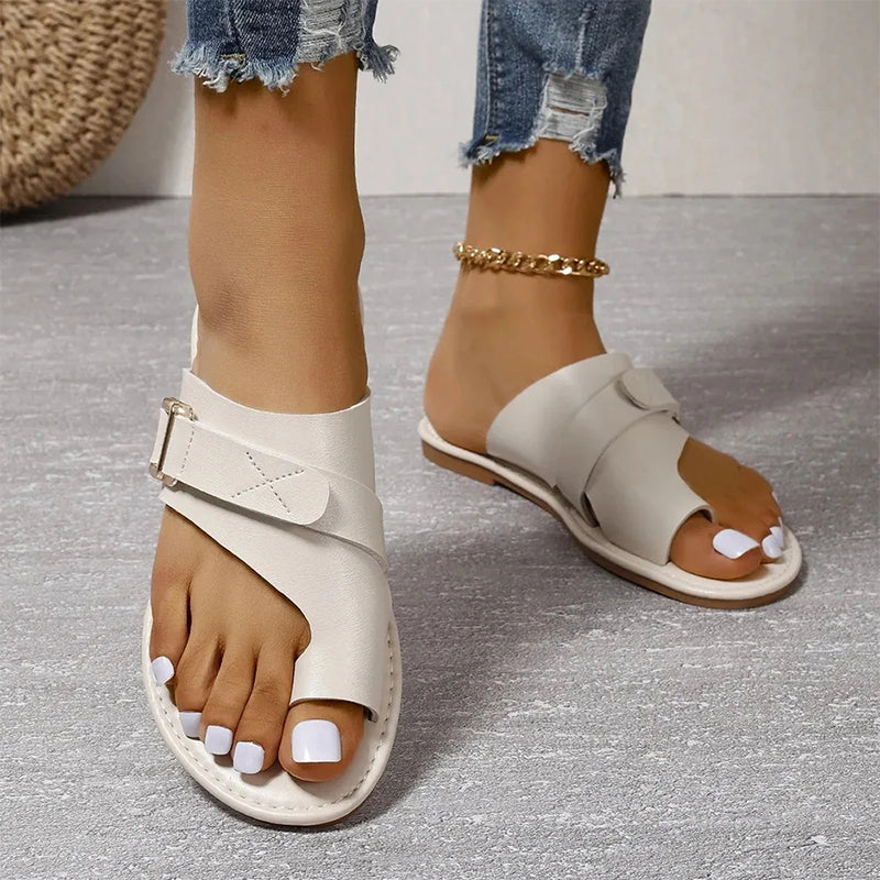 Neve Leren sandalen