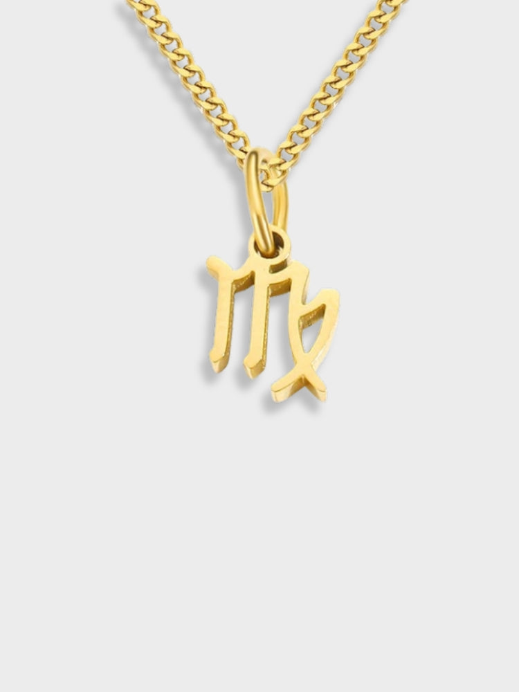 Cuban Zodiac Sign Necklace