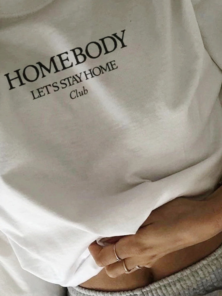 Let's Stay Home Club Tee